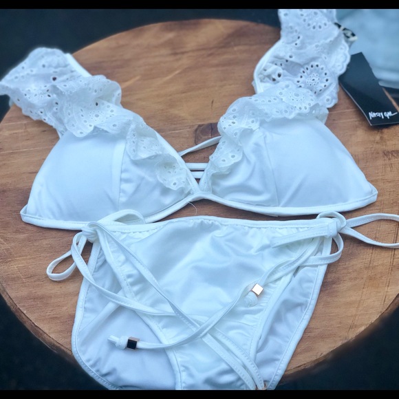 NWT Nasty Gal “Hold You’re Thread High Bikini” - Picture 2 of 8